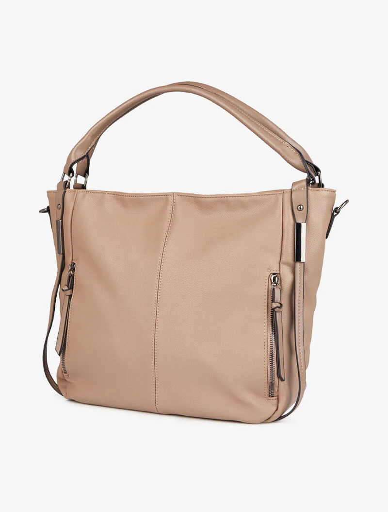 Jeanne boodschappentas - Taupe - Image 2