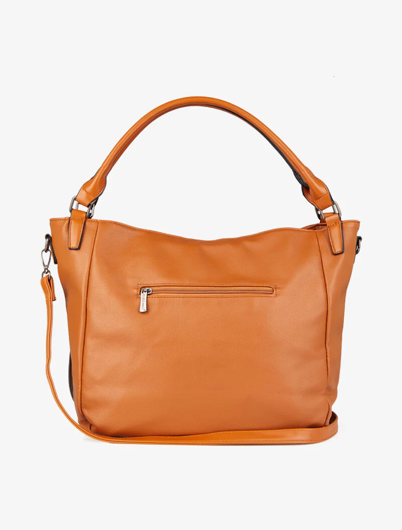 Jeanne shopper tas - Camel - Image 3