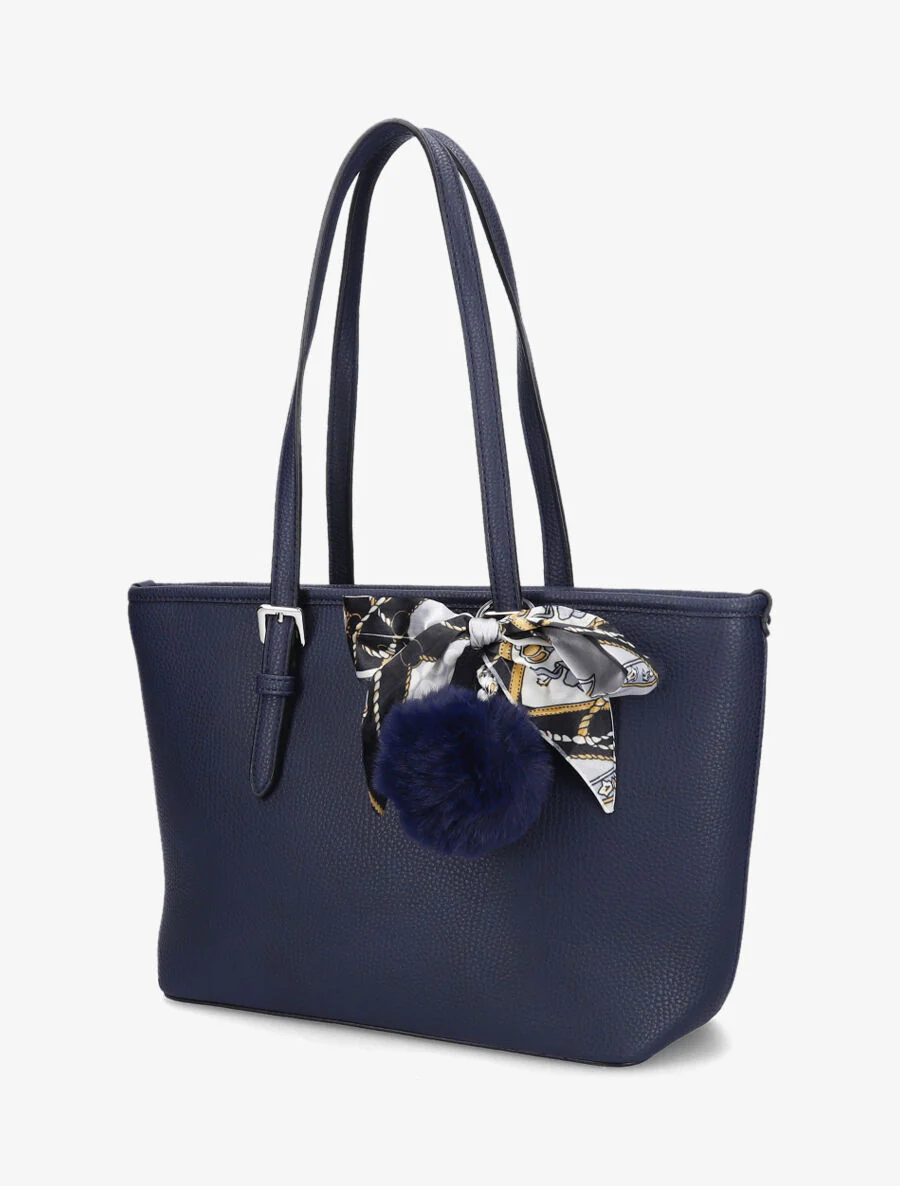 Justine shopper - Marineblauw - Image 2