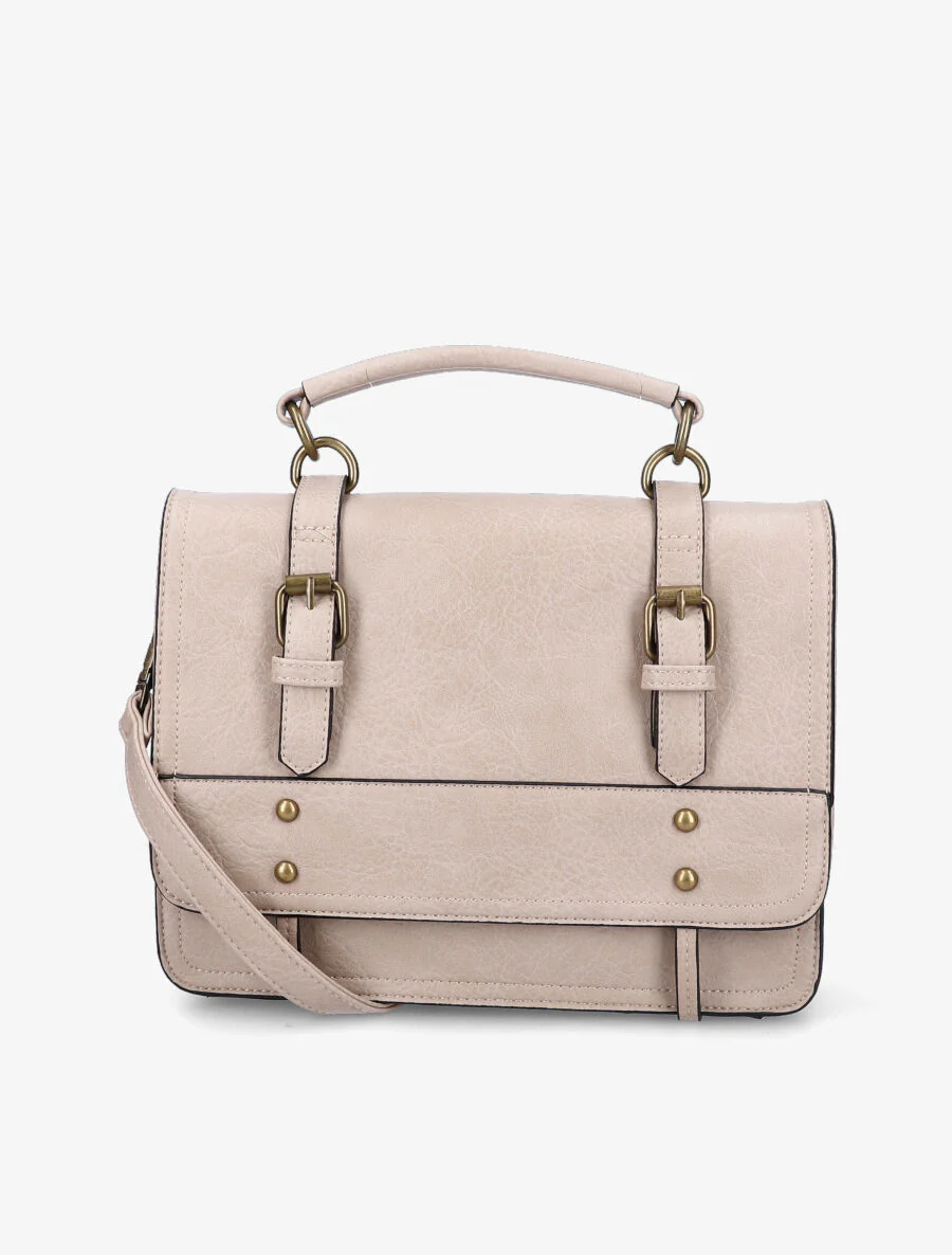Bobbie boekentas - Beige