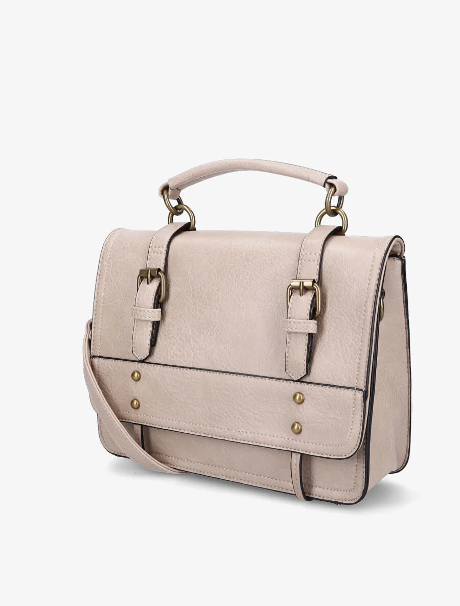Bobbie boekentas - Beige - Image 2