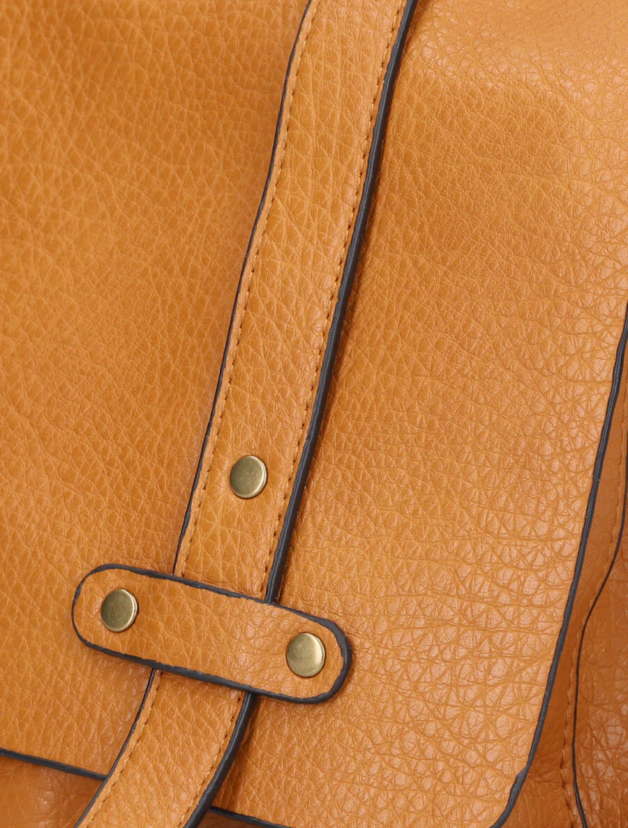Magda boekentas - Camel - Image 4