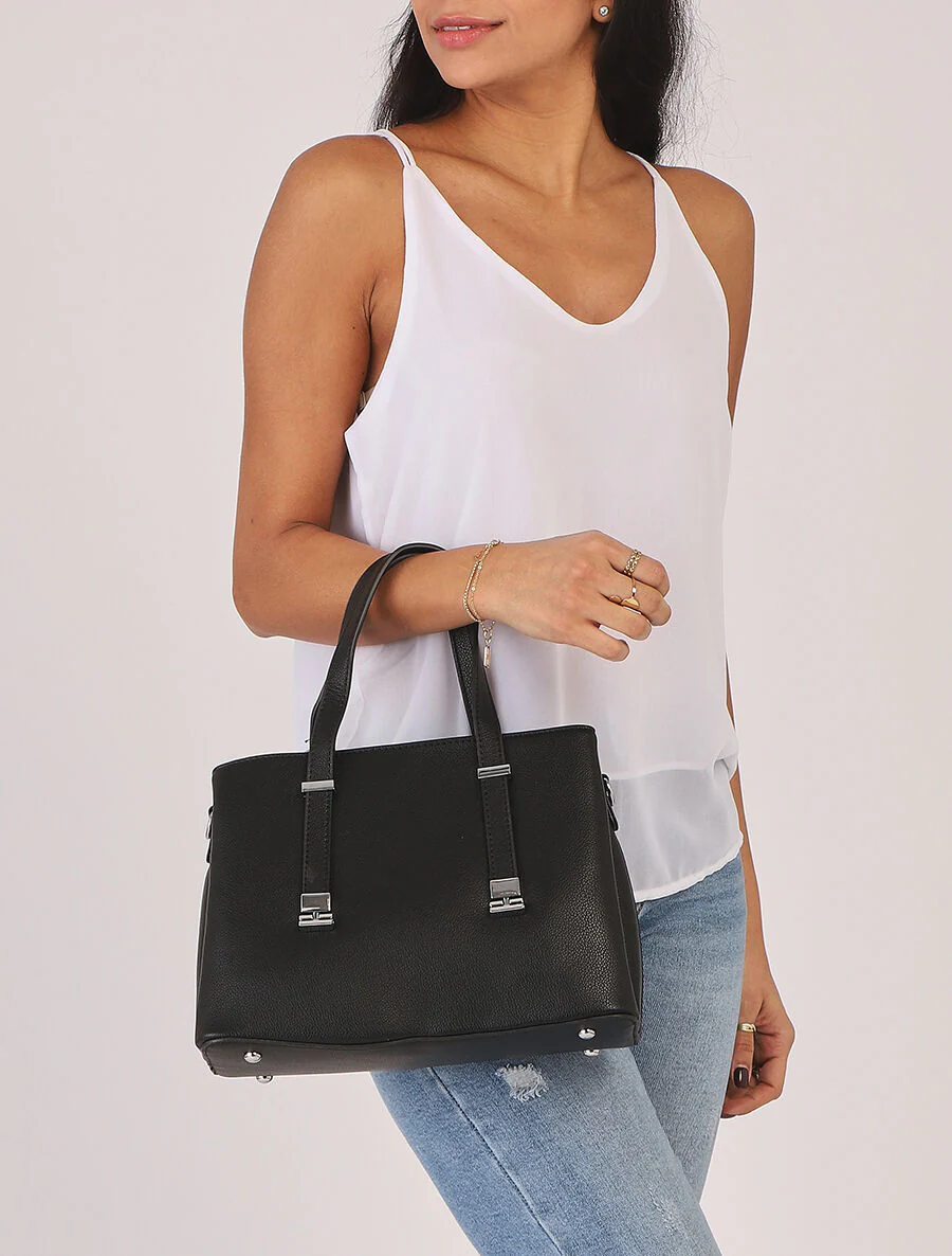 Thea handtas - Zwart - Image 7