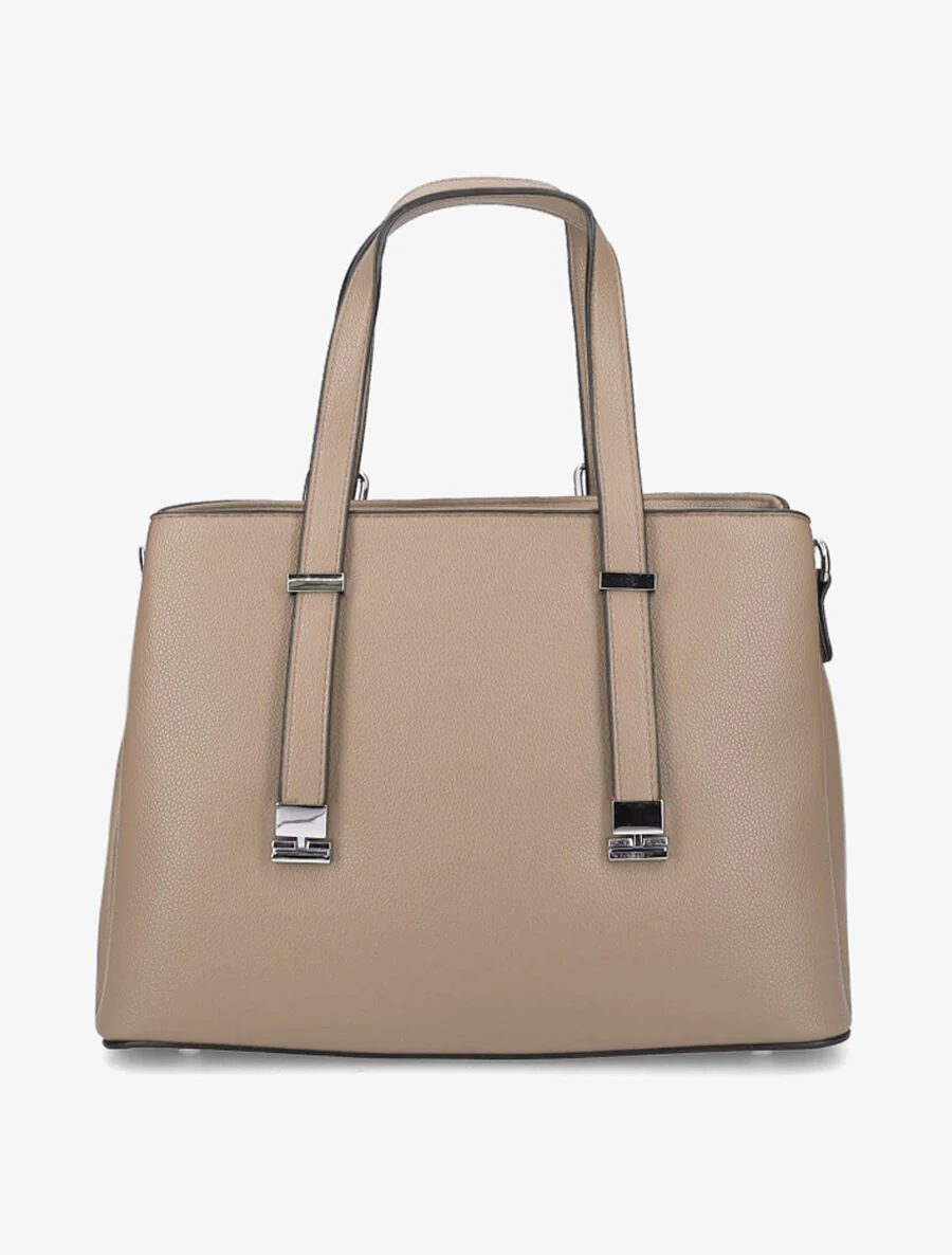 Thea handtas - Taupe