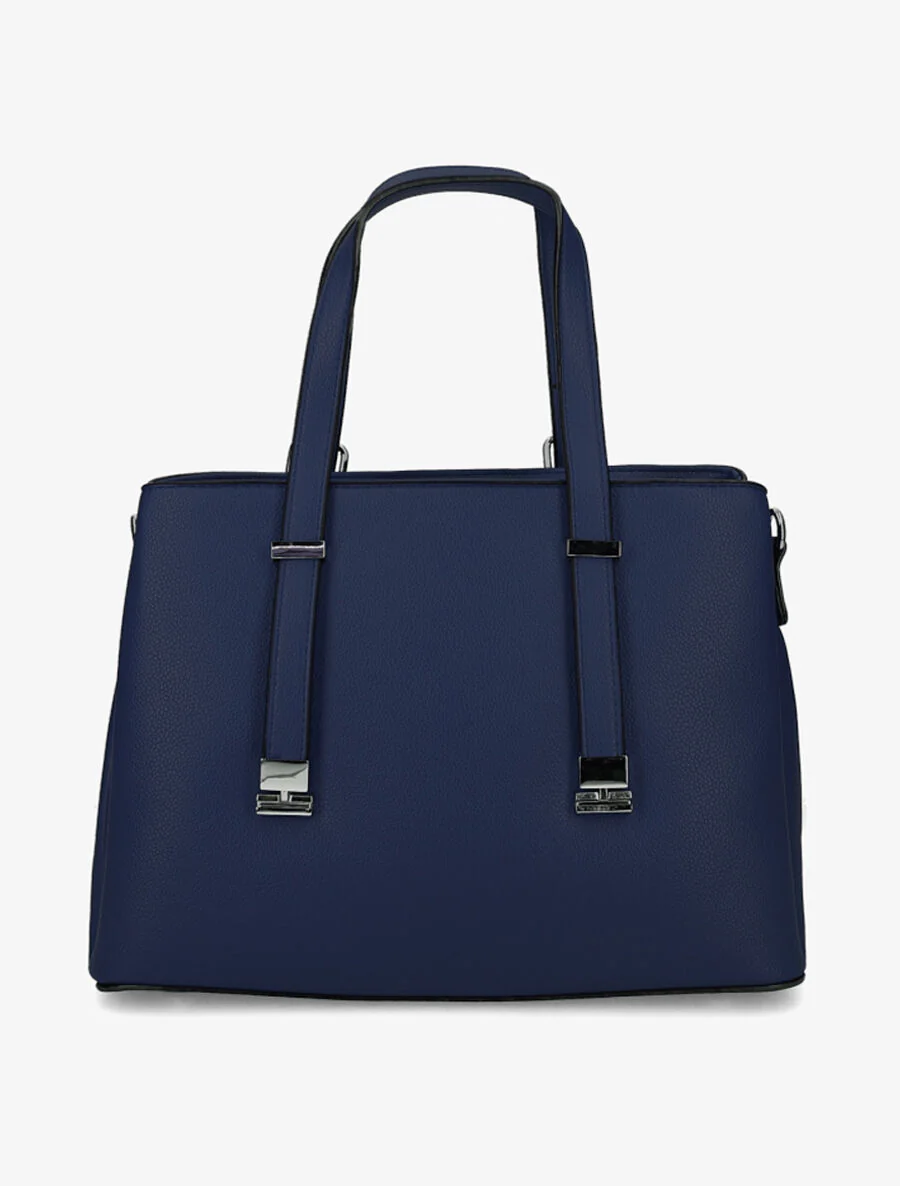 Thea handtas - Marineblauw