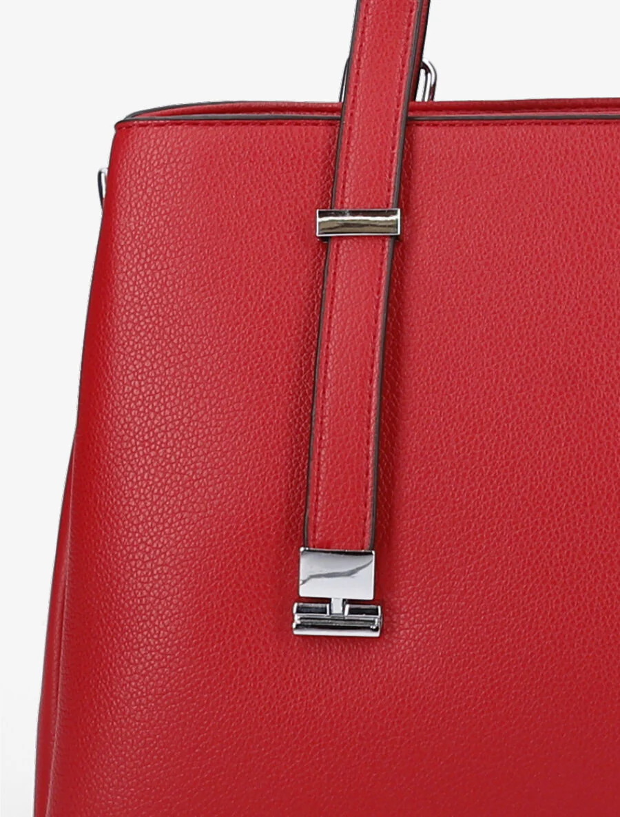 Thea handtas - Rood - Image 5