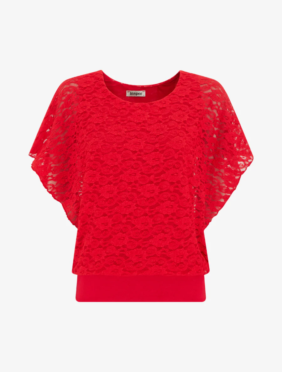 Top kantkogel - Rood