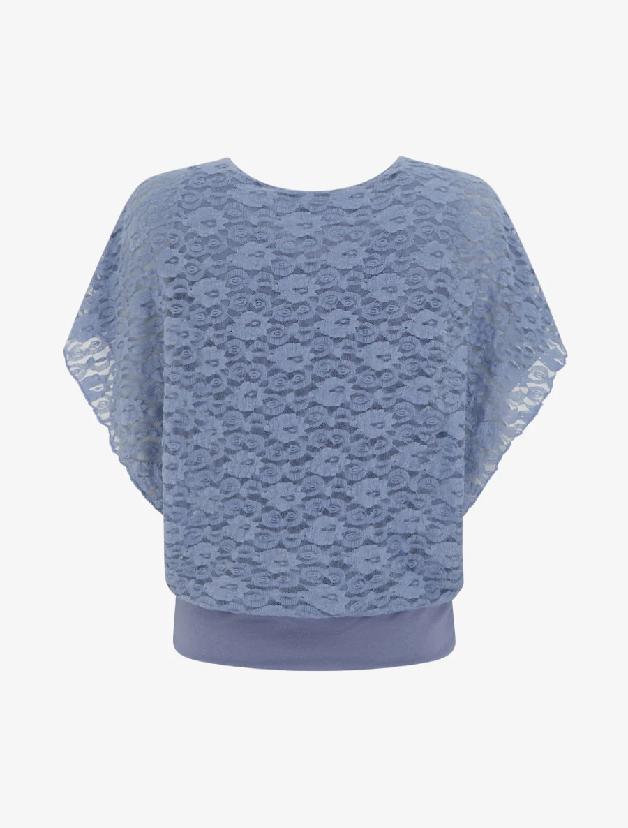 Top kantkogel - Blauw - Image 2