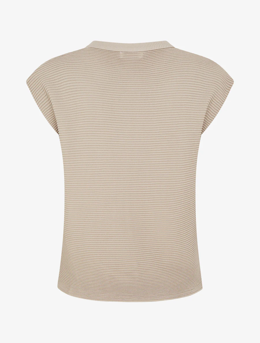 Top met textuur en ronde hals - Mol - Image 2