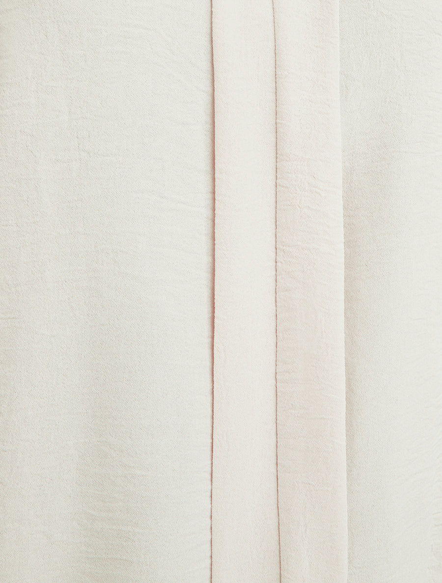 Top met V-hals - Beige - Image 3