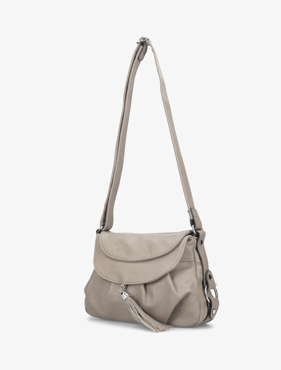Umaima schoudertas - Taupe - Image 2