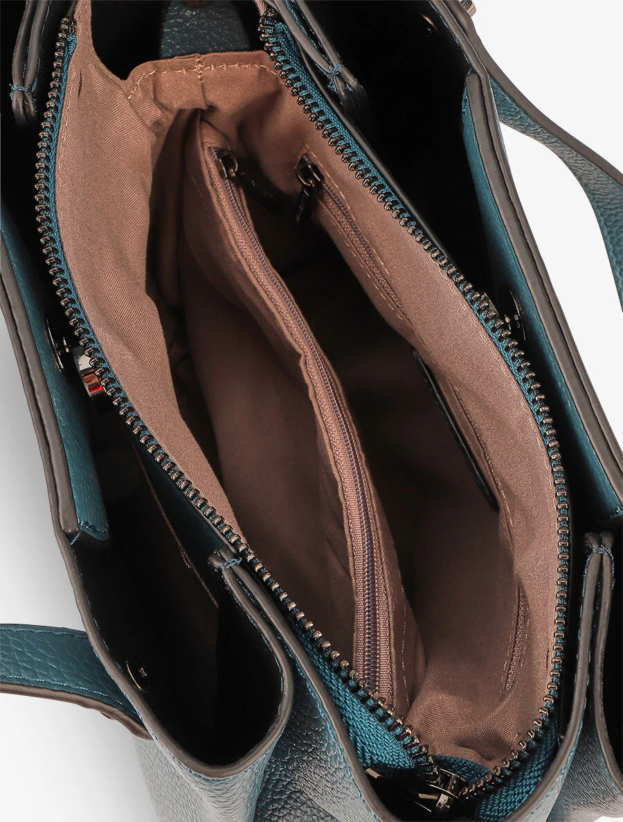 Vanessa handtas - Petrol blauw - Image 4