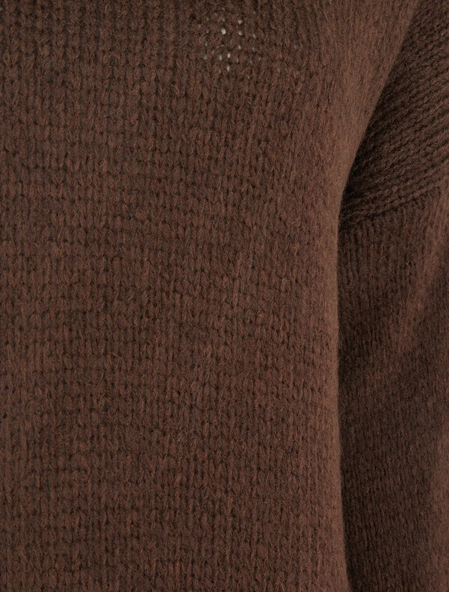 Vierkante coltrui - Bruin - Image 3
