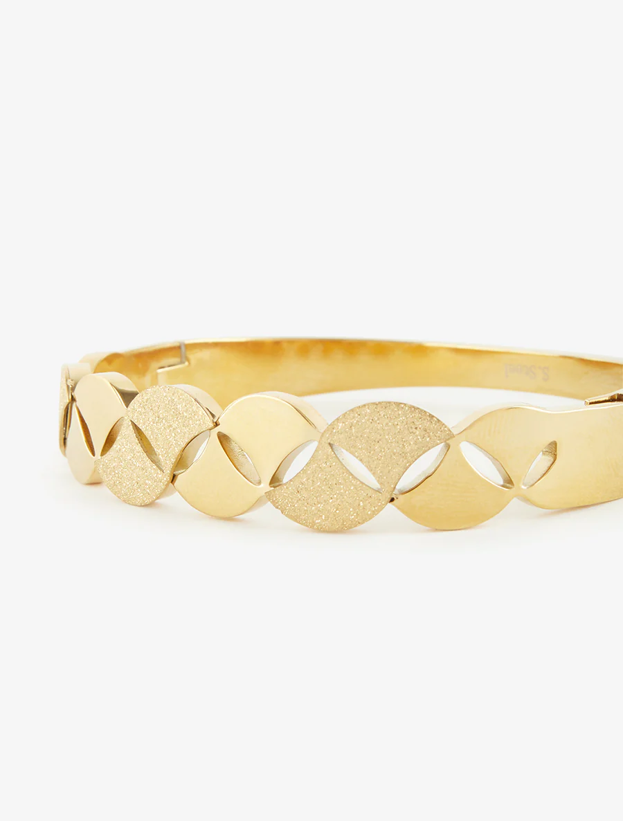 Waaiervormige iriserende rietstengel - Goud - Image 3
