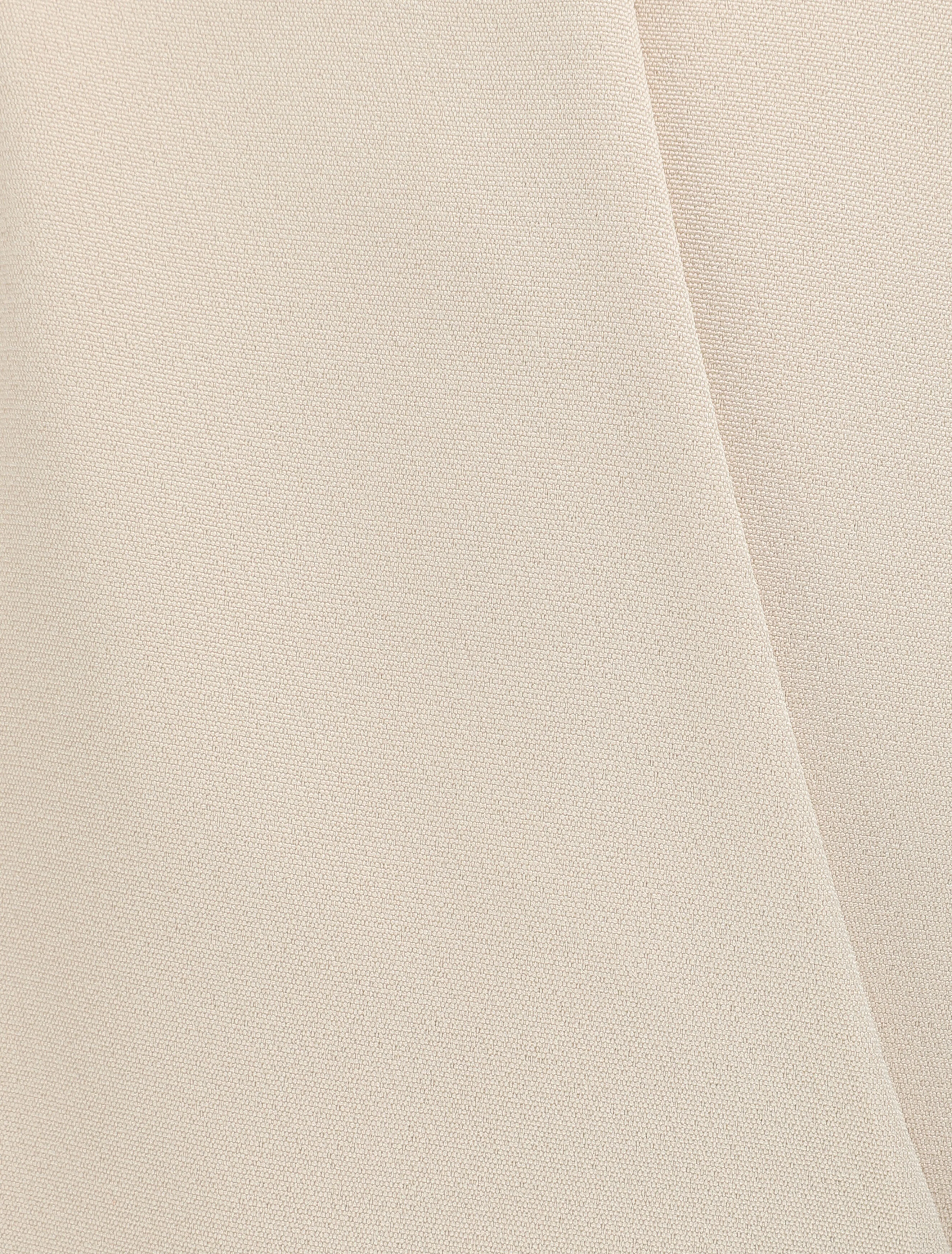 Wijd recht gesneden broek - Beige - Image 3