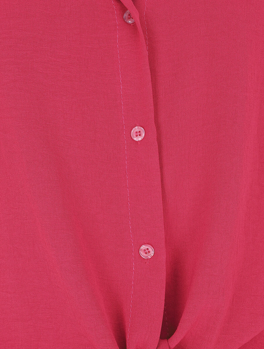Wijde vierkante snit bloes - Fuchsia - Image 3