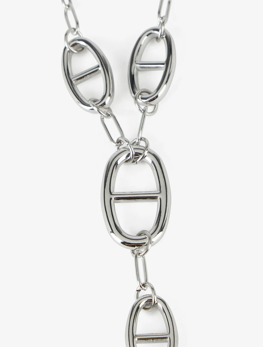 Y-ketting met hanger in ankerkettingstijl - Geld - Image 3